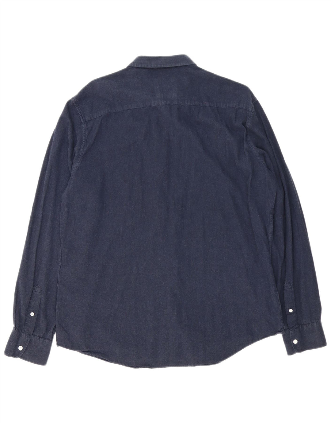 Armani Exchange Ανδρικό πουκάμισο XL Navy Blue Cotton