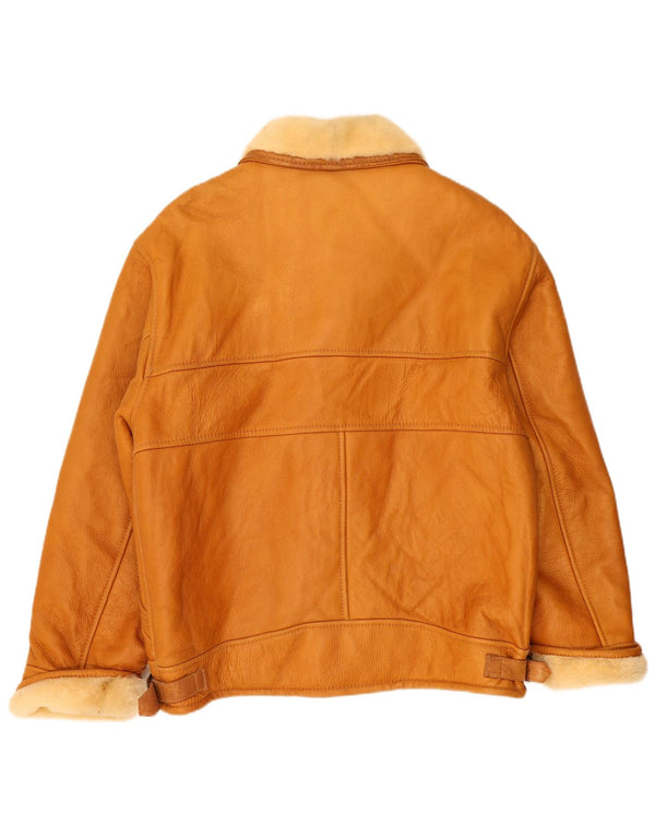 Ανδρικό Shearling Jacket VINTAGE IT 52 XL Beige Shearling