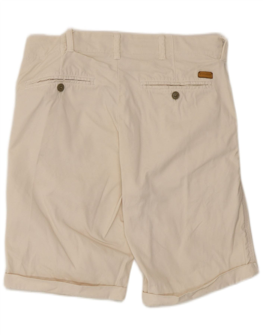 Ανδρικό σορτς Chino Woolrich W29 Μικρό σε λευκό βαμβακερό