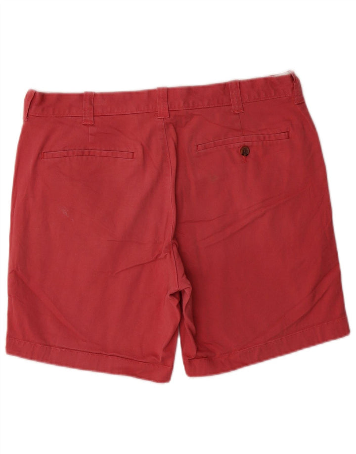 J. CREW Ανδρικό σορτς Chino W32 Μεσαίο κόκκινο βαμβακερό