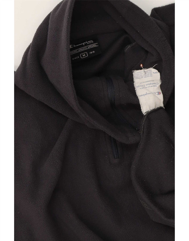 Champion Ανδρικό φερμουάρ Fleece Jumper Medium Grey Polyester