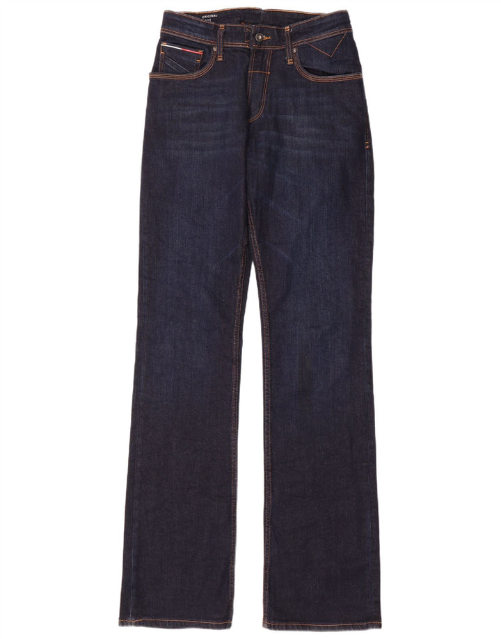Tommy Hilfiger Γυναικεία Bootcut Jeans W30 L39 Navy Blue Cotton