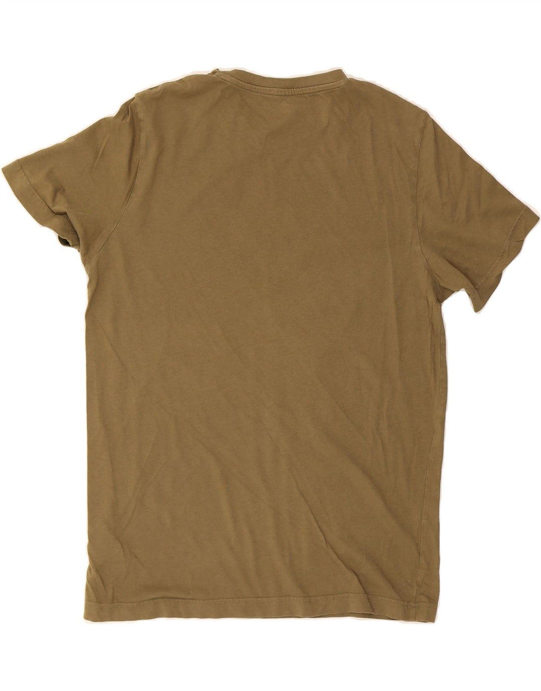 PUMA Mens Graphic T-Shirt Top Medium Khaki Cotton Vintage Puma and Second-Hand Puma from Messina Hembry 