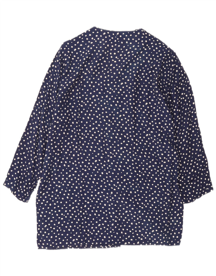 Benetton Γυναικείο χιτώνιο Oversized Top IT 44 Medium Navy Blue Spotted