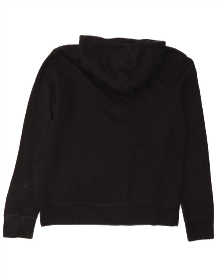 Marks & Spencer Ανδρικό Hoodie Jumper Μεσαίο μαύρο βαμβακερό