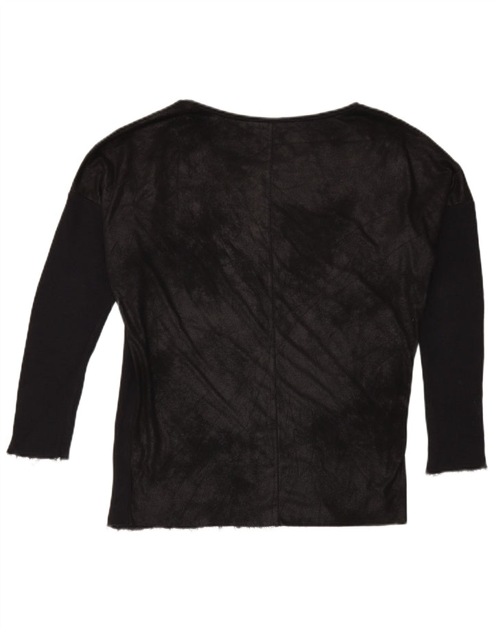 Guess Γυναικείο υπερμεγέθη μακρυμάνικο UK 10 Small Black