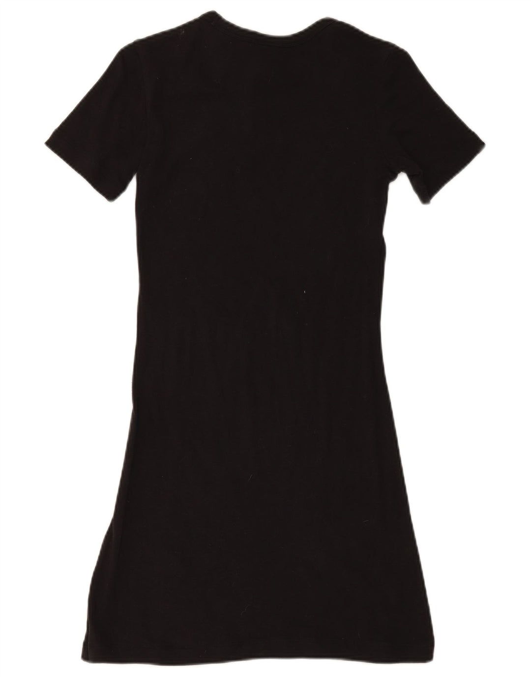 CHAMPION Womens T-Shirt Dress UK 12 Medium Black