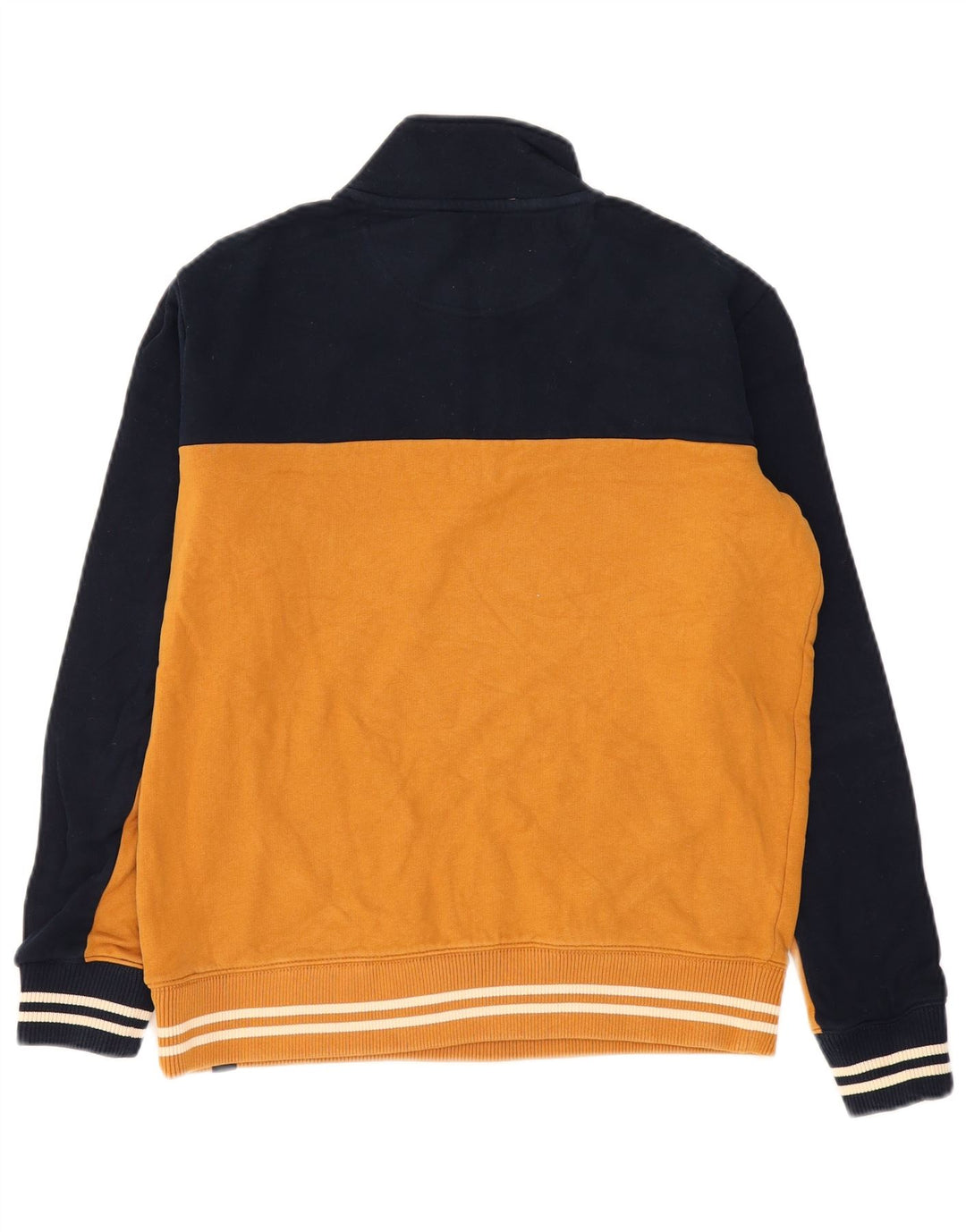 Ανδρικό φούτερ με φερμουάρ Marks & Spencer, Jumper με μεγάλο κίτρινο χρώμα