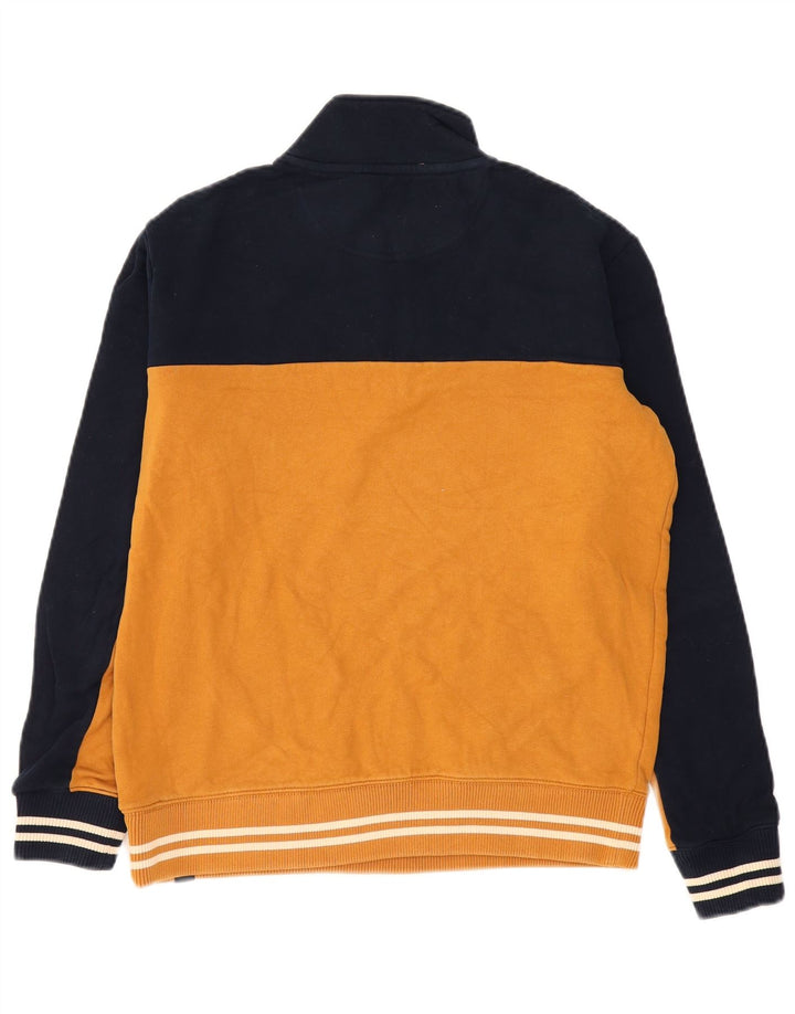 Ανδρικό φούτερ με φερμουάρ Marks & Spencer, Jumper με μεγάλο κίτρινο χρώμα