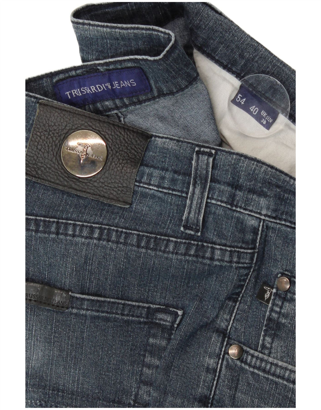 Ανδρικό τζιν Trussardi ίσιο W38 L34 Μπλε
