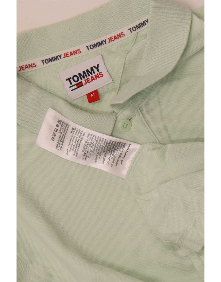 Ανδρικό πουκάμισο πόλο Tommy Hilfiger, μεσαίο πράσινο βαμβακερό