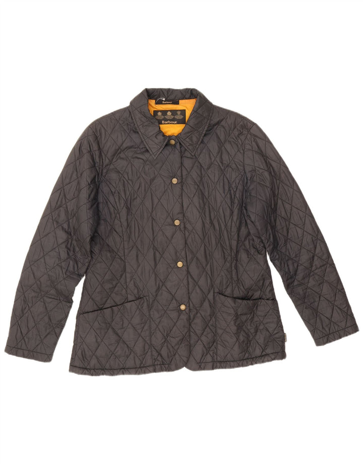 Γυναικείο καπιτονέ μπουφάν Barbour UK 14 Large Black