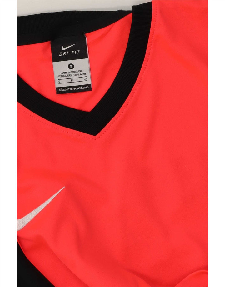Μπλουζάκι με γραφικά Nike, ανδρικό Dri Fit, μικρό κόκκινο χρώμα