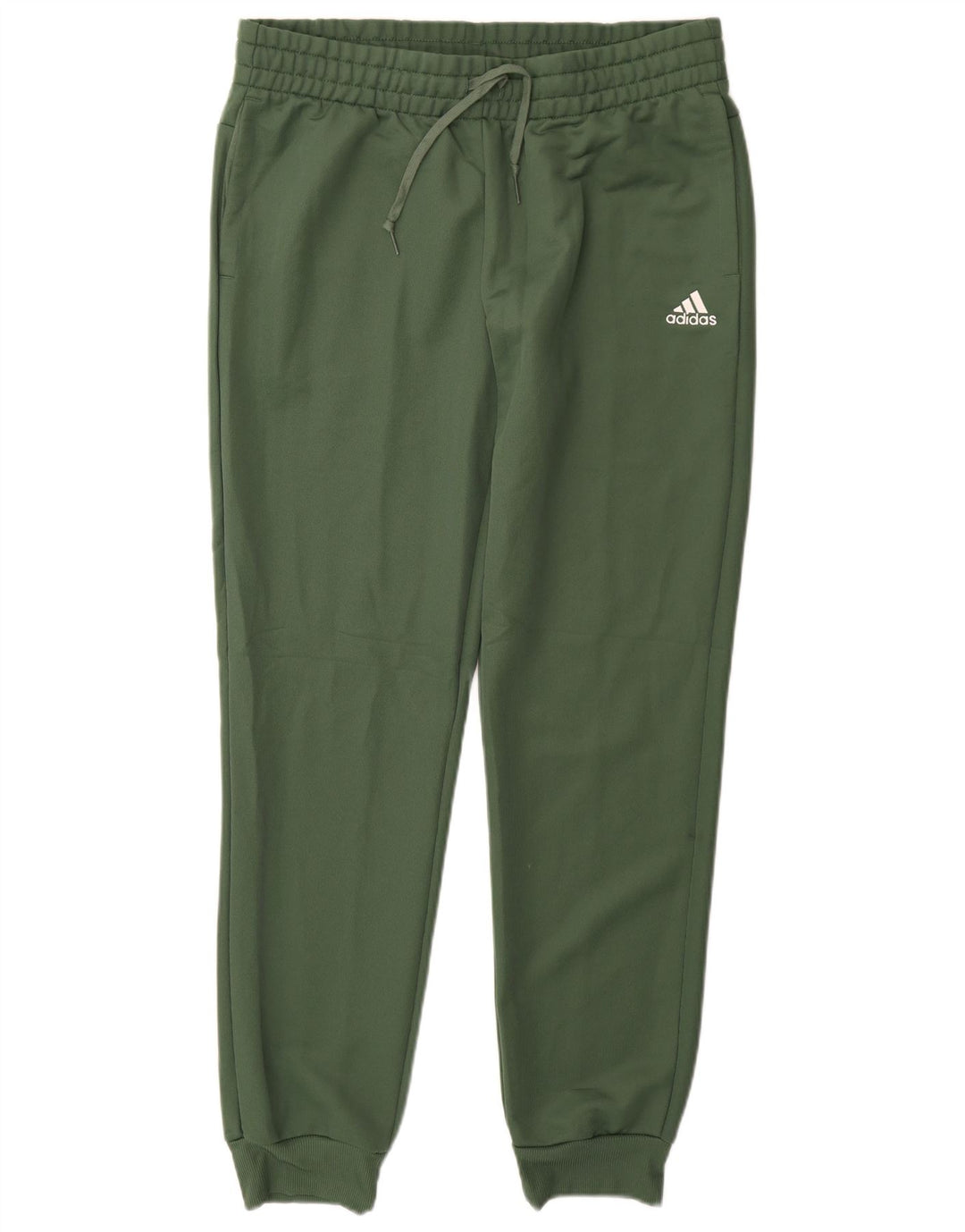 Γυναικεία αθλητική φόρμα ADIDAS Παντελόνι Joggers UK 16/18 Large Khaki Polyester
