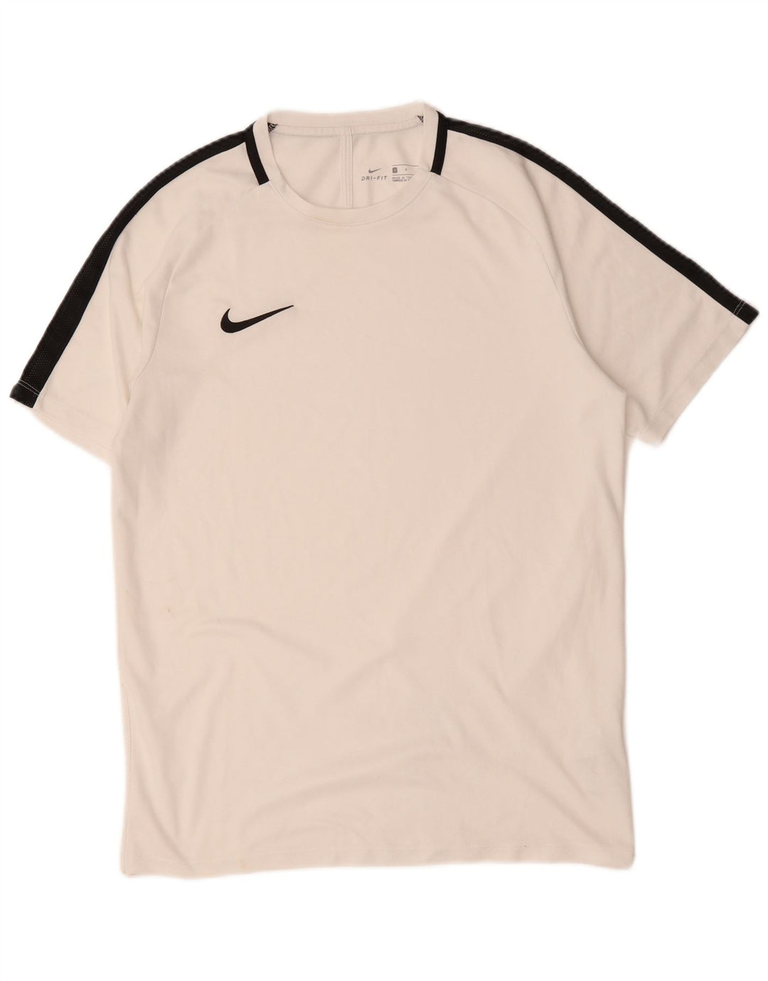 Ανδρικό T-shirt Nike Dri Fit Top Large White Colourblock Polyester