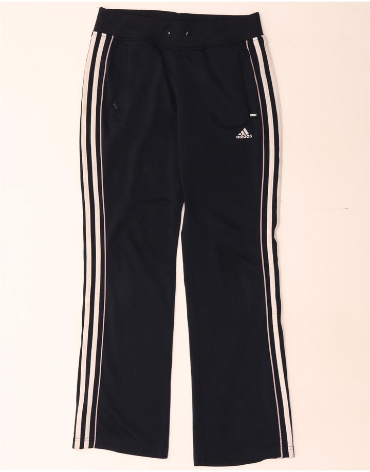 Γυναικεία αθλητική φόρμα Adidas Παντελόνι UK 10 Small Black Polyester