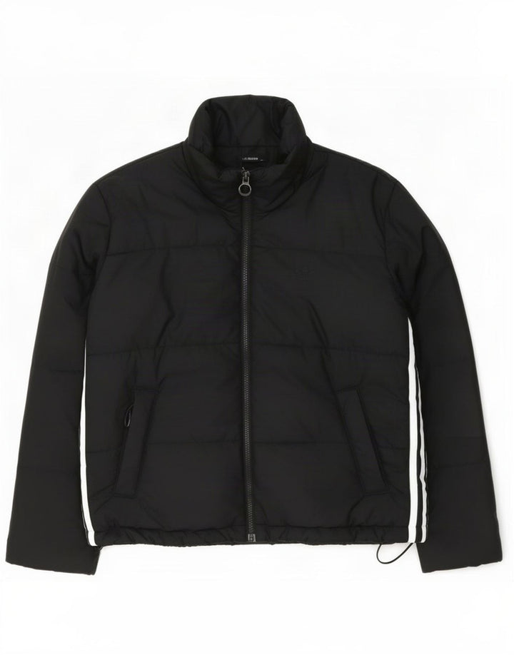 Adidas Γυναικείο μπουφάν με επένδυση UK 10 Small Black Colourblock