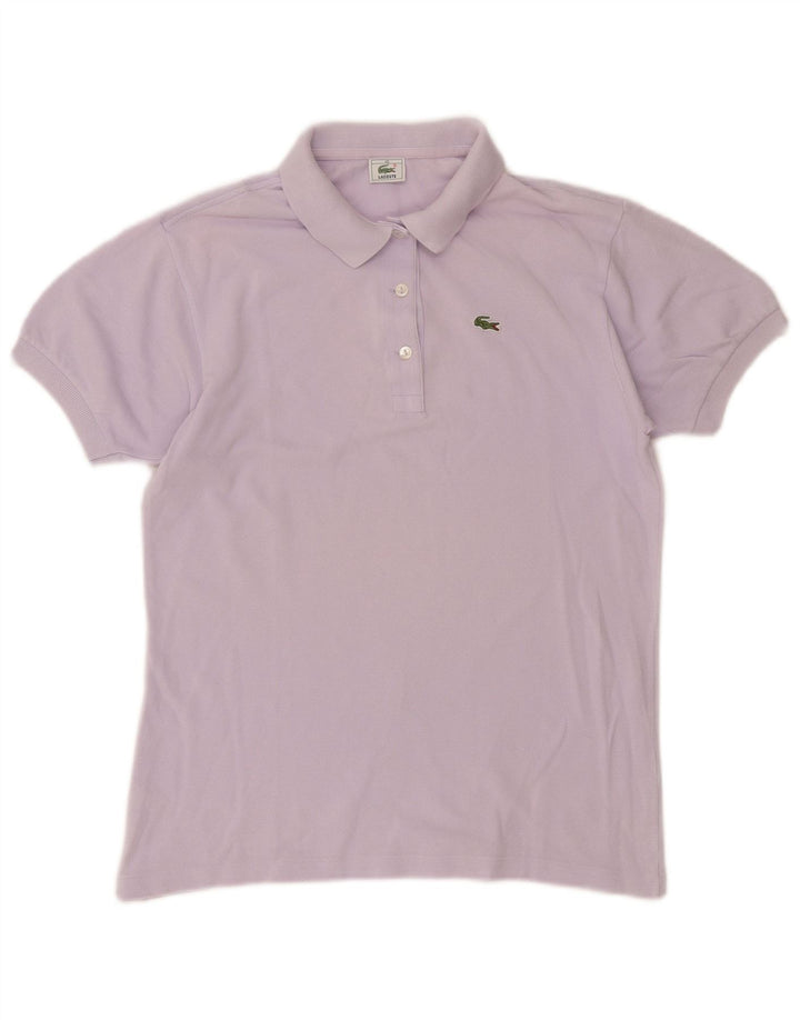 Γυναικείο πουκάμισο Polo Lacoste Νούμερο 40 Βαμβακερό μεσαίο μωβ