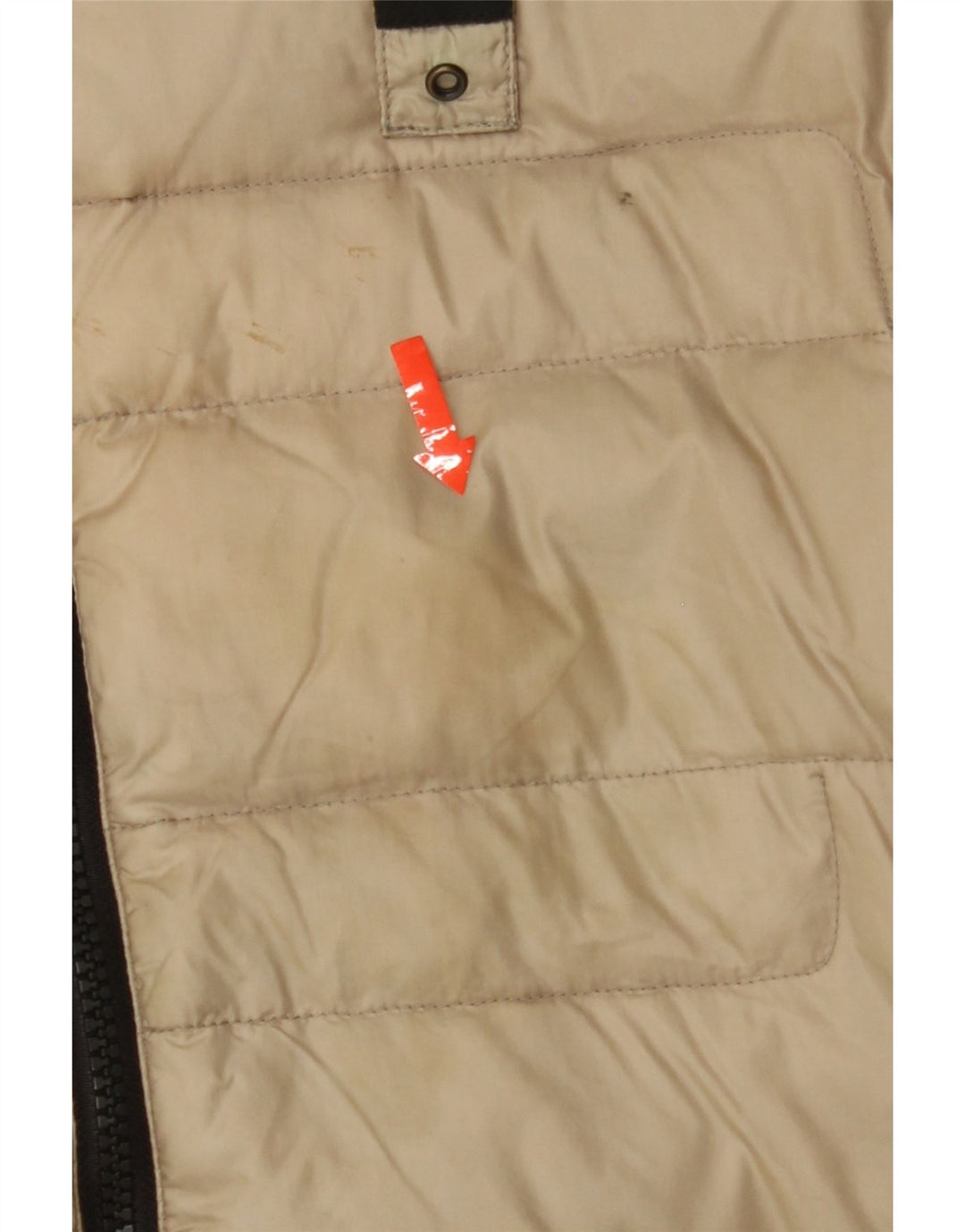 BLAUER Girls Hooded Padded Jacket 15-16 Years Large Beige Polyamide Vintage Blauer and Second-Hand Blauer from Messina Hembry 