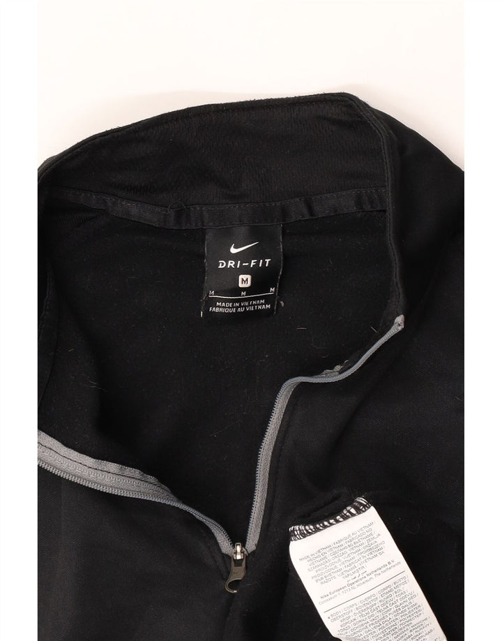 Ανδρικό γραφικό φούτερ Nike Dri Fit Jumper Medium Black Colourblock