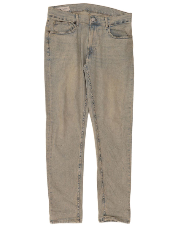 Zara Ανδρικό Slim Jeans EU 42 Large W32 L32 Μπλε βαμβακερό