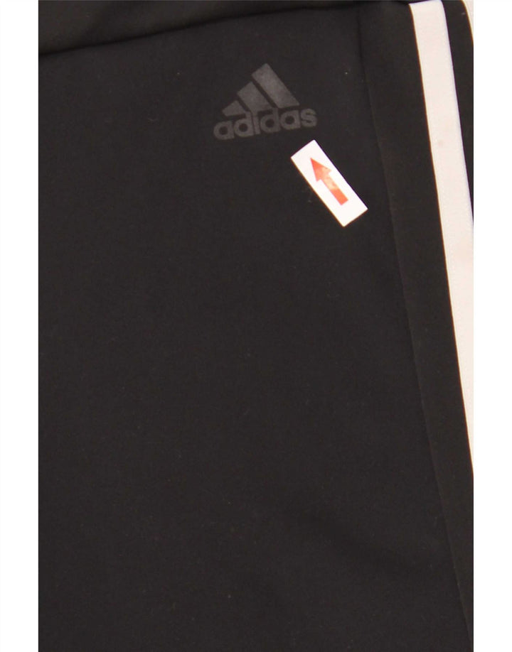 Adidas Γυναικείο Κολάν Crop UK 12/14 Medium Μαύρο Πολυεστέρας