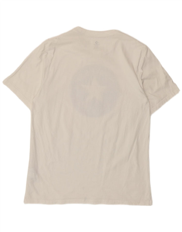 Ανδρικό μπλουζάκι Converse Graphic T-Shirt Top μεγάλο λευκό βαμβακερό