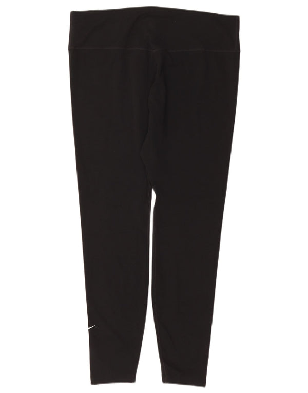 Γυναικείο κολάν NIKE Dri Fit UK 18 XL Μαύρο πολυεστέρα