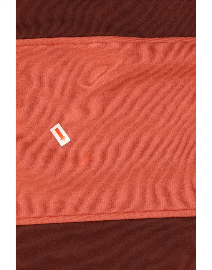 Ανδρικό φούτερ Levi's Relaxed Jumper Small Brown Colourblock Βαμβακερό