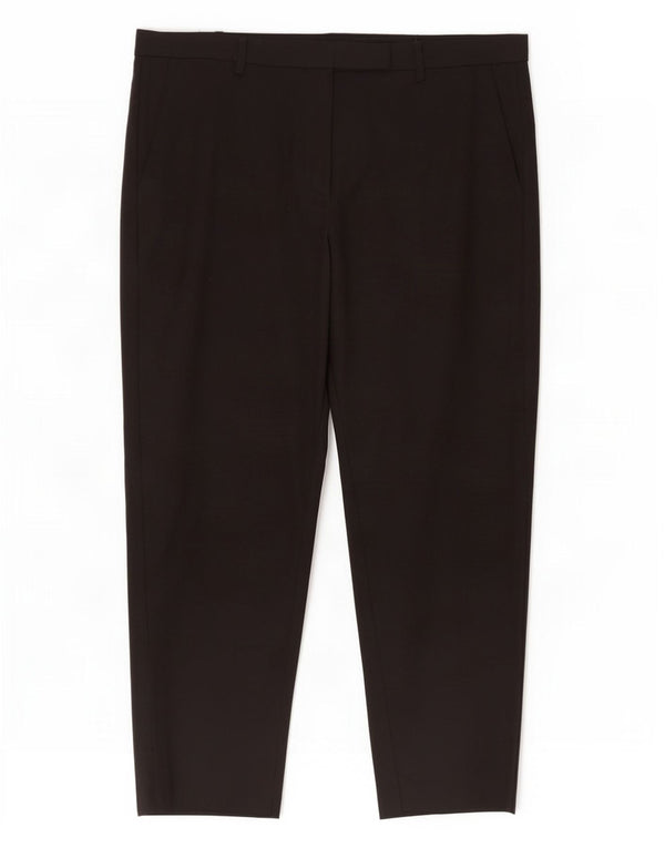 Marks & Spencer Γυναικείο κωνικό κομμένο παντελόνι UK 18 XL W38 L25 μαύρο