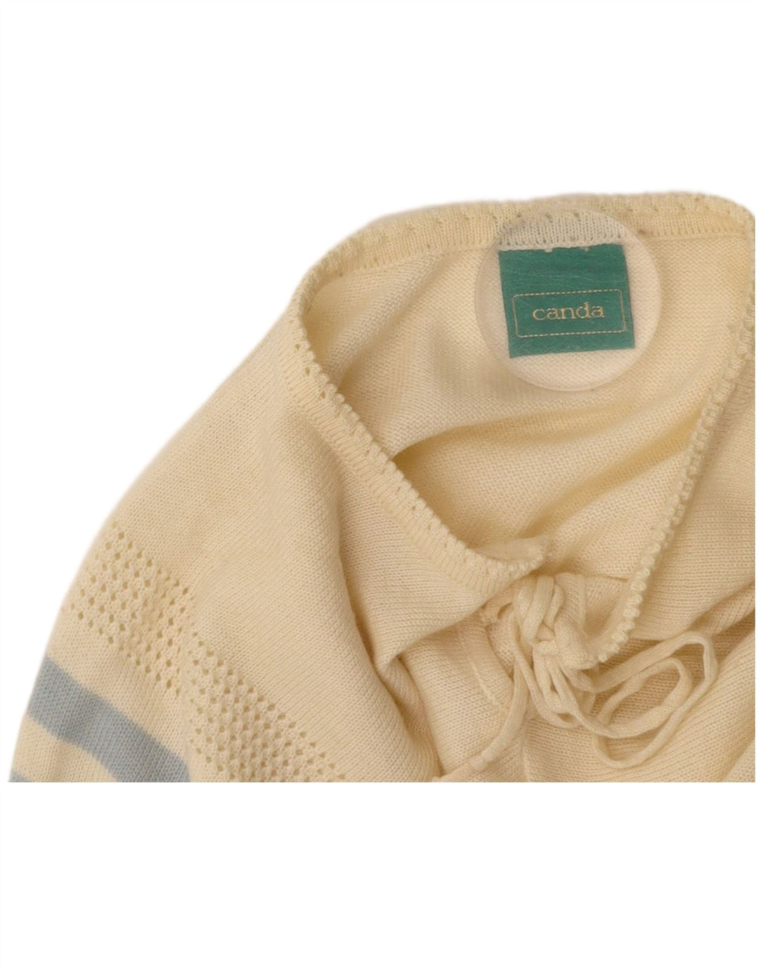 CANDA Γυναικείο πουλόβερ με λαιμόκοψη με λαιμόκοψη EU 44 XL με ρίγες