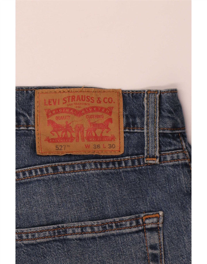 Levi's Mens 527 Bootcut Jeans W36 L30 Blue