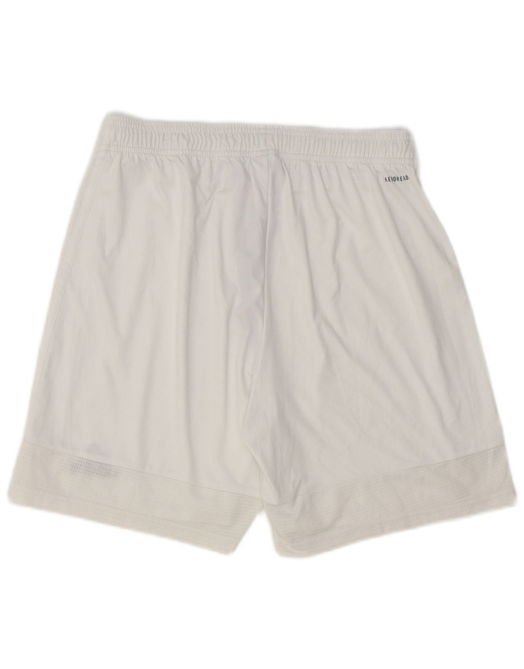 Ανδρικό σορτς Adidas Aeroready Αθλητικό μεγάλο λευκό πολυεστέρα