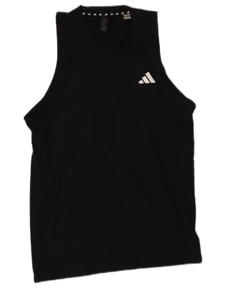Adidas Ανδρικό γιλέκο Aeroready Top Small Black Polyester