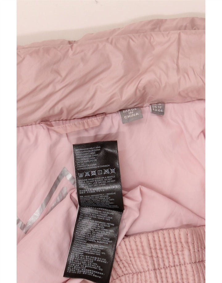 Γυναικείο μπουφάν με επένδυση SUPERDRY UK 16 Large Pink Nylon