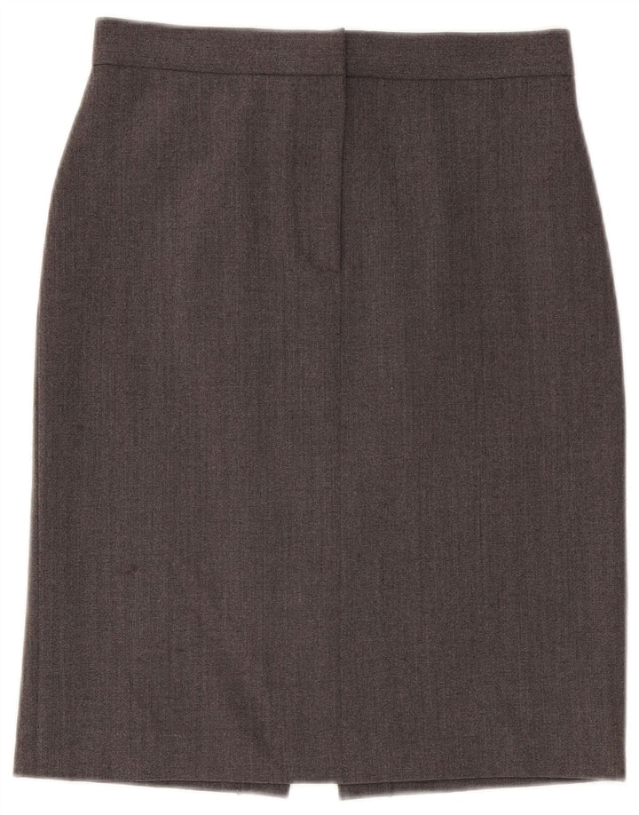 Emporio Armani Γυναικεία Pencil Φούστα IT 42 Medium W28 Grey Polyester