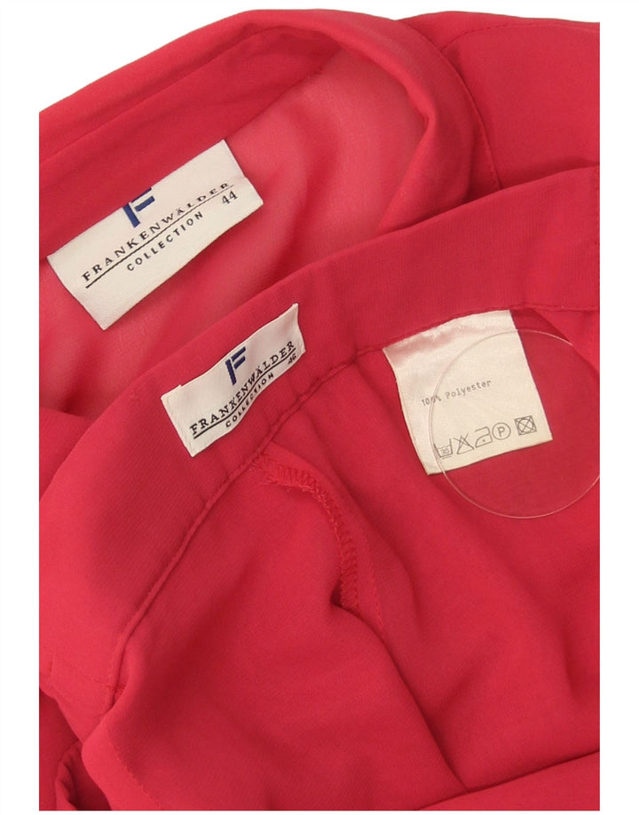Frankenwalder Γυναικείο Σετ 2 τεμαχίων με μανίκια 3/4 EU 44 XL W34 L27 Κόκκινο Πολυεστέρας