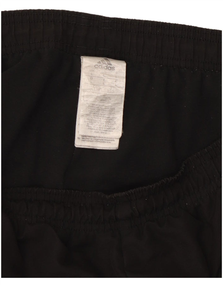 Ανδρική φόρμα ADIDAS Παντελόνι Joggers Μεγάλο Μαύρο Πολυεστέρα