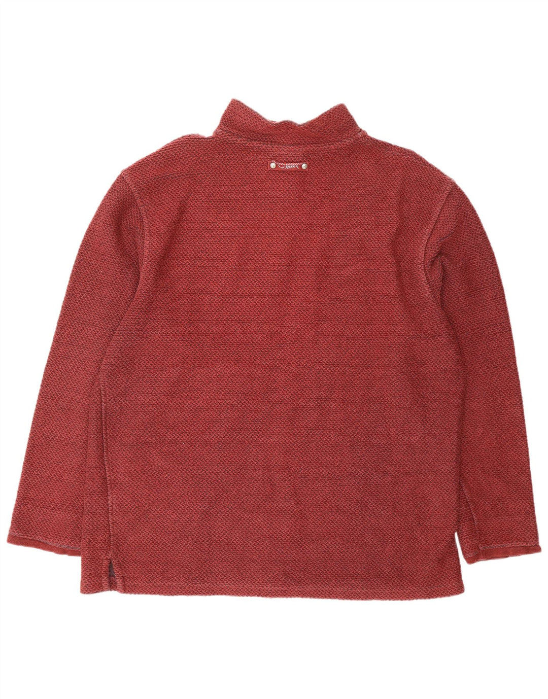 WEIRD FISH Ανδρικό φούτερ με φερμουάρ Jumper XL Maroon Cotton