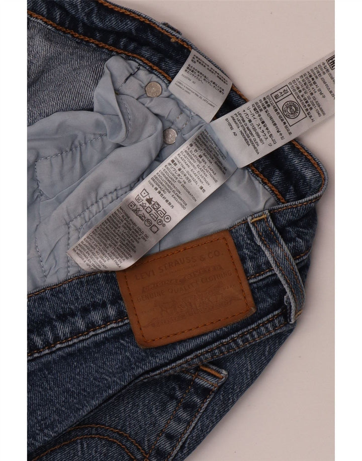 Γυναικείο Levi's Ribcage Straight Jeans W32 L29 Μπλε βαμβακερό