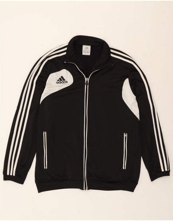 Ανδρική φόρμα Adidas Top Jacket UK 42/44 Large Black Colourblock Polyester