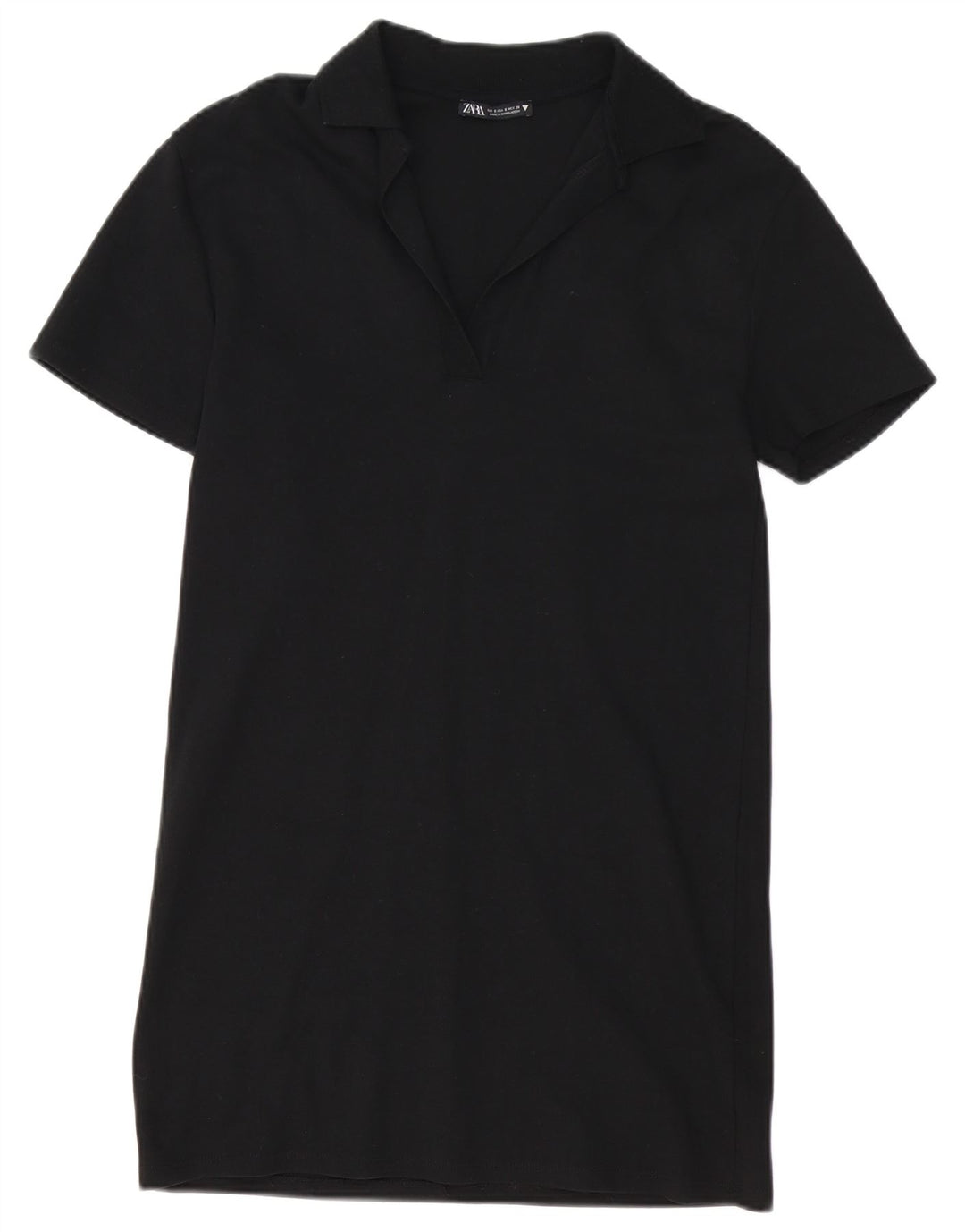 Γυναικείο φόρεμα πόλο ZARA UK 10 Small Black