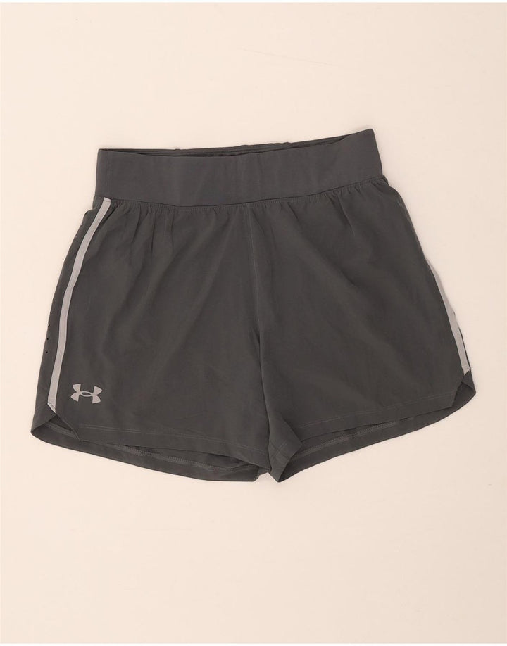 Under Armour Γυναικείο Αθλητικό Σορτς UK 14 Μεσαίου Γκρι Πολυεστέρας