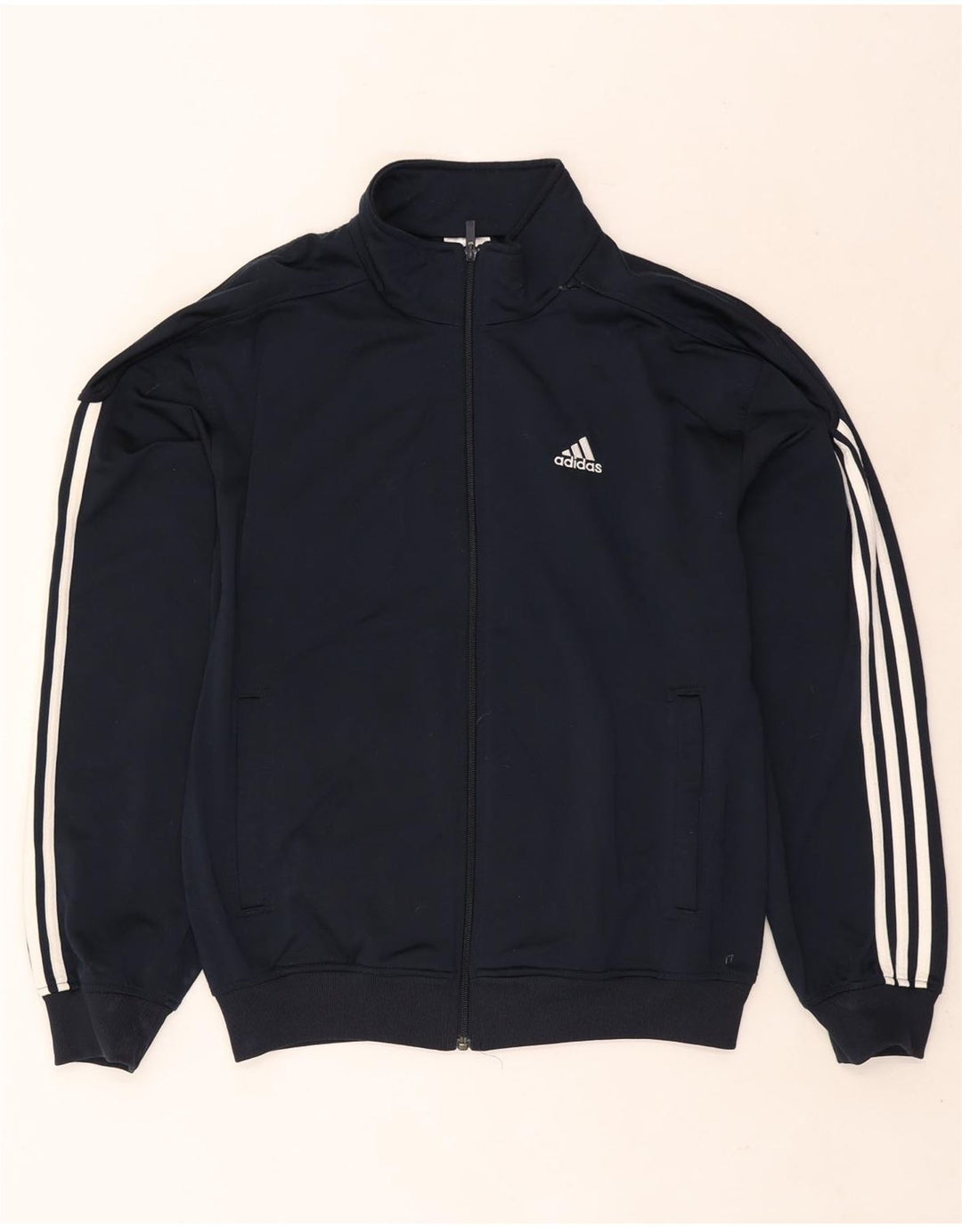 Ανδρική φόρμα Adidas Top Jacket UK 38/40 Medium Navy Blue Polyester