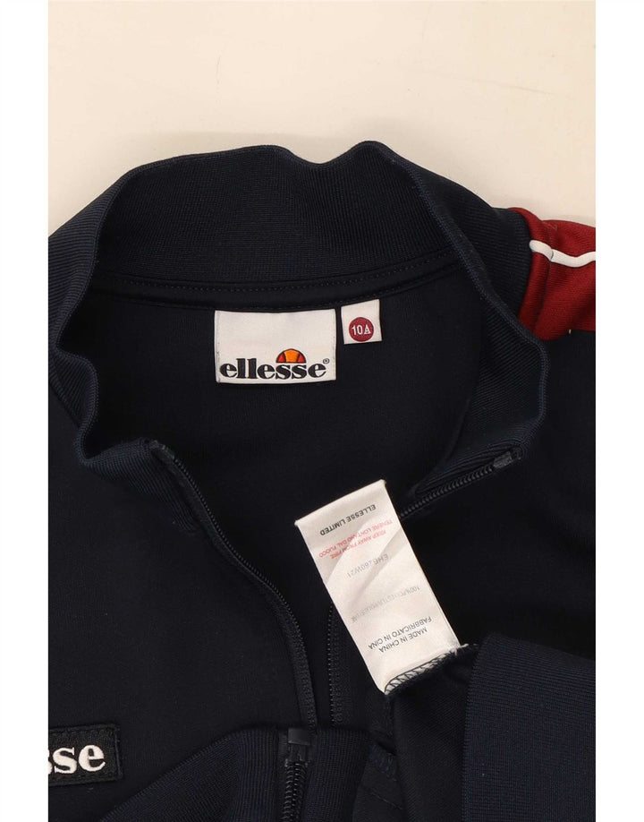 Ellesse Boys αθλητική φόρμα Top Jacket 9-10 Years Navy Blue Colourblock