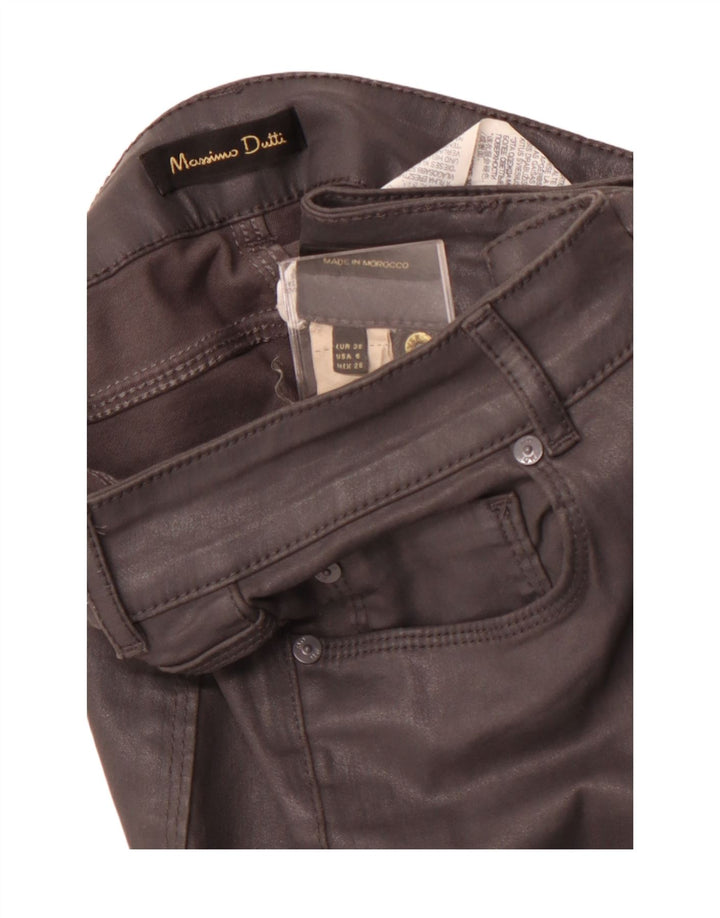 MASSIMO DUTTI Γυναικείο Skinny Casual Παντελόνι EU 38 Small W28 L29 Grey