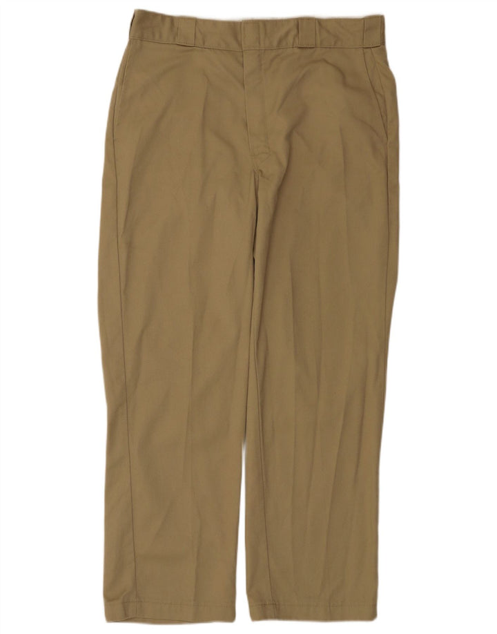 Ανδρικό ίσιο παντελόνι Chino Dickies W36 L30 Beige Polyester