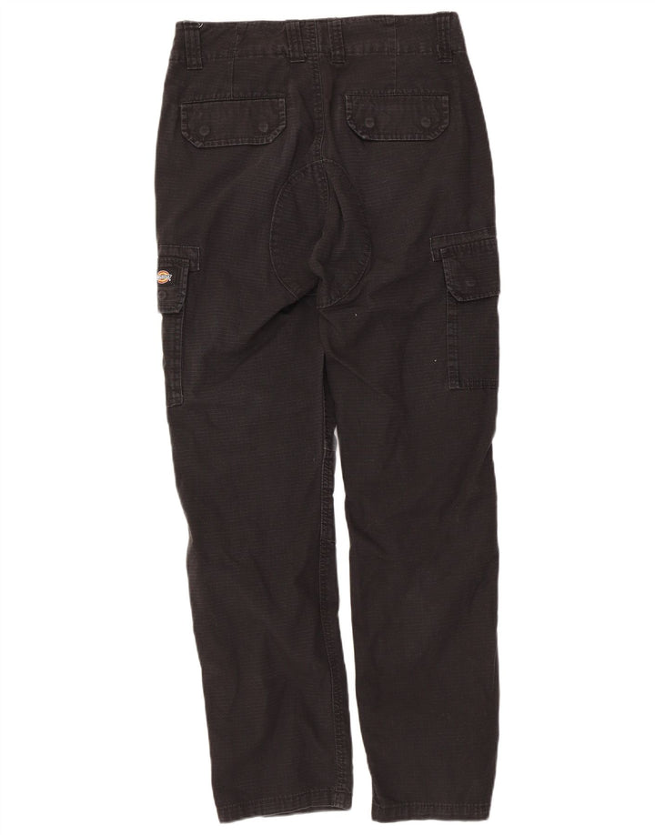 DICKIES Ανδρικό ίσιο παντελόνι Cargo W28 L29 Μαύρο βαμβακερό