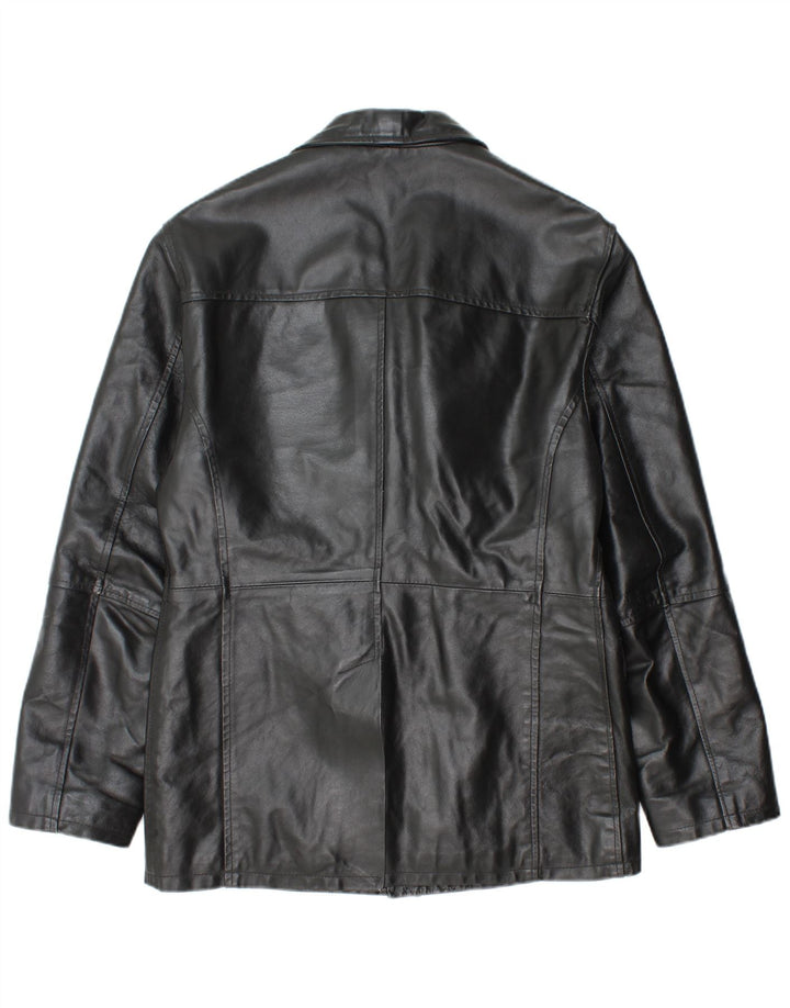 Imperial Ανδρικό Δερμάτινο Μπουφάν UK 36 Small Black Leather