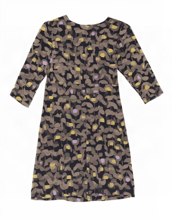 White Stuff Γυναικείο φόρεμα 3/4 Sleeve Shift UK 10 Small Navy Blue Floral